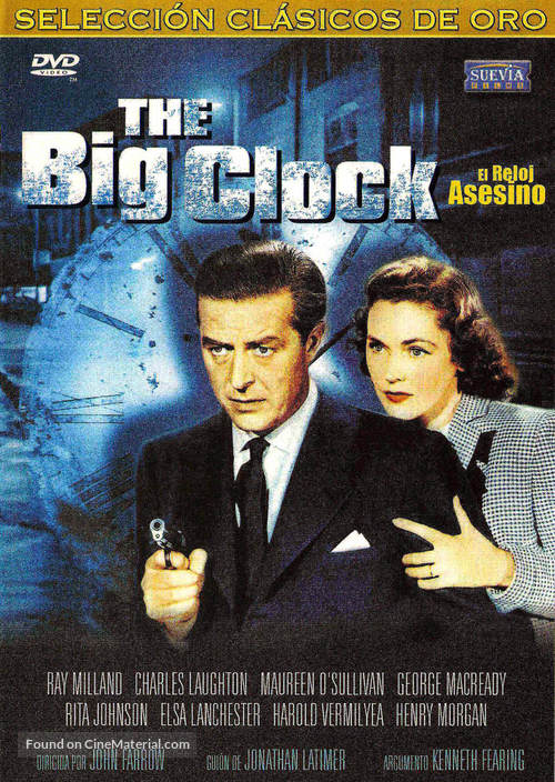 The Big Clock - Spanish DVD movie cover