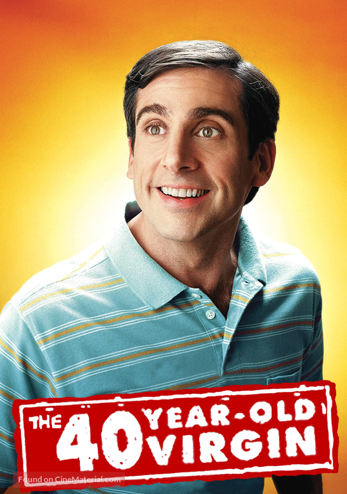 The 40 Year Old Virgin - DVD movie cover