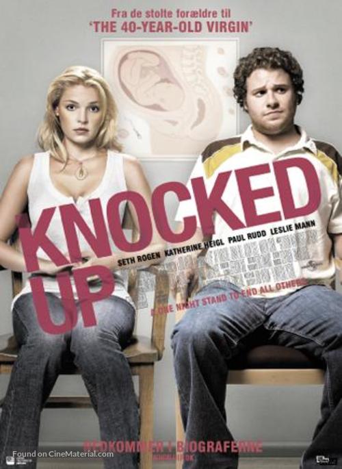 Knocked Up - Danish Movie Poster
