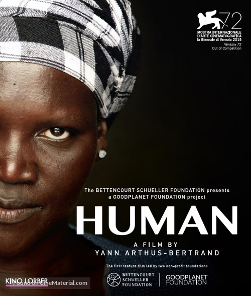 Human - Blu-Ray movie cover