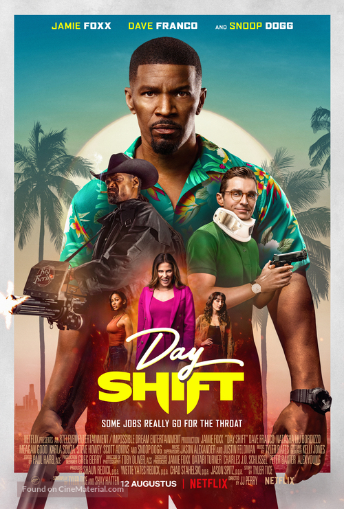 Day Shift - Dutch Movie Poster