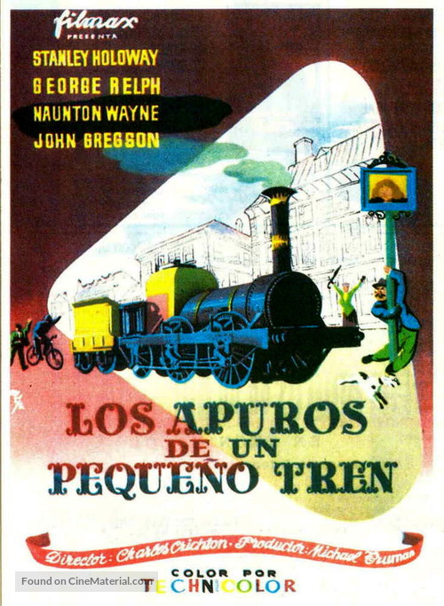 The Titfield Thunderbolt - Spanish Movie Poster