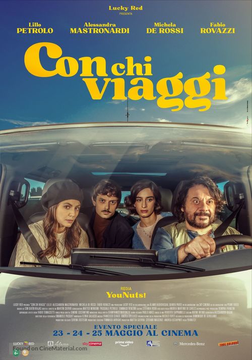 Con chi viaggi - Italian Movie Poster