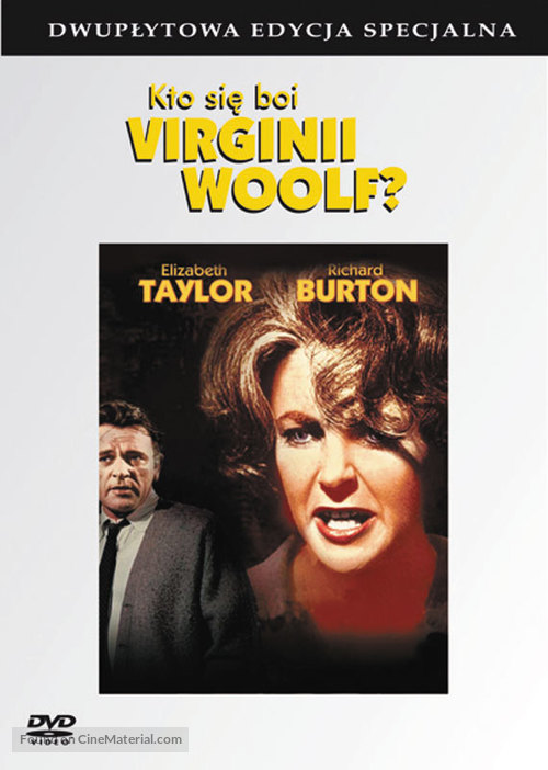 Who&#039;s Afraid of Virginia Woolf? - Polish DVD movie cover