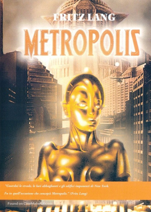 Metropolis - Italian Movie Cover