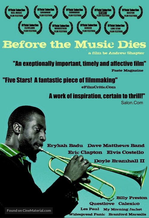 Before the Music Dies - British Movie Poster