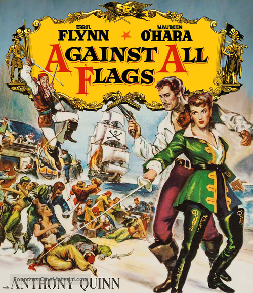 Against All Flags - Blu-Ray movie cover