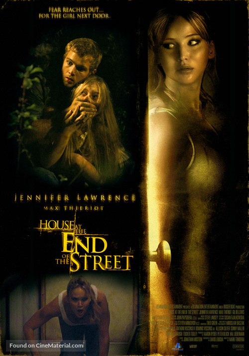 House at the End of the Street - Lebanese Movie Poster