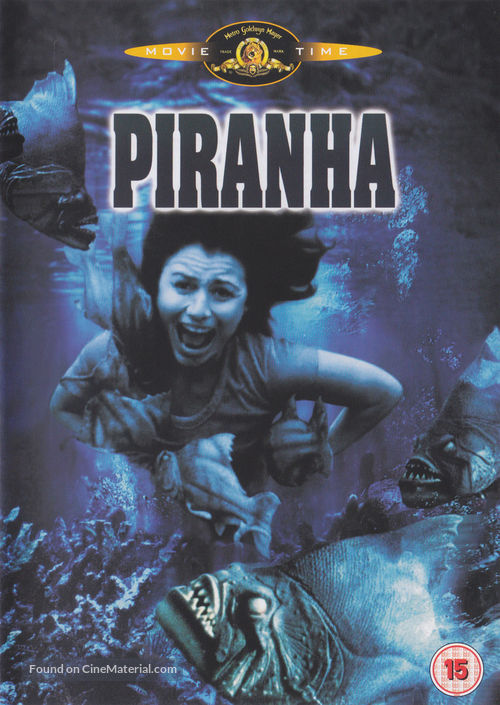 Piranha - British DVD movie cover