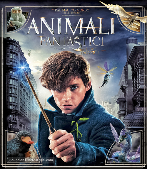 Fantastic Beasts and Where to Find Them - Italian Movie Cover