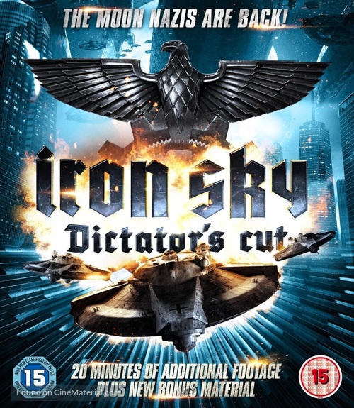 Iron Sky - British Blu-Ray movie cover