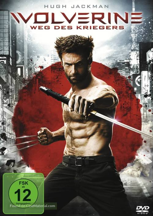 The Wolverine - German DVD movie cover