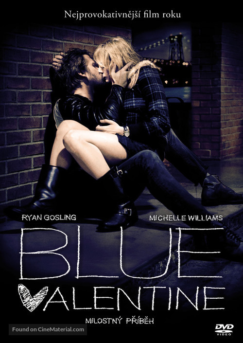Blue Valentine - Czech DVD movie cover