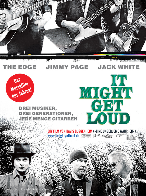 It Might Get Loud - German poster