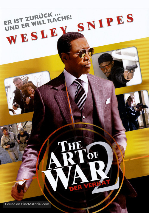 The Art of War II: Betrayal - German Movie Poster