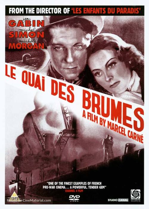 Le quai des brumes - British DVD movie cover