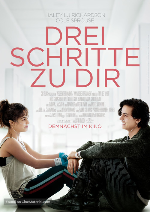 Five Feet Apart - German Movie Poster