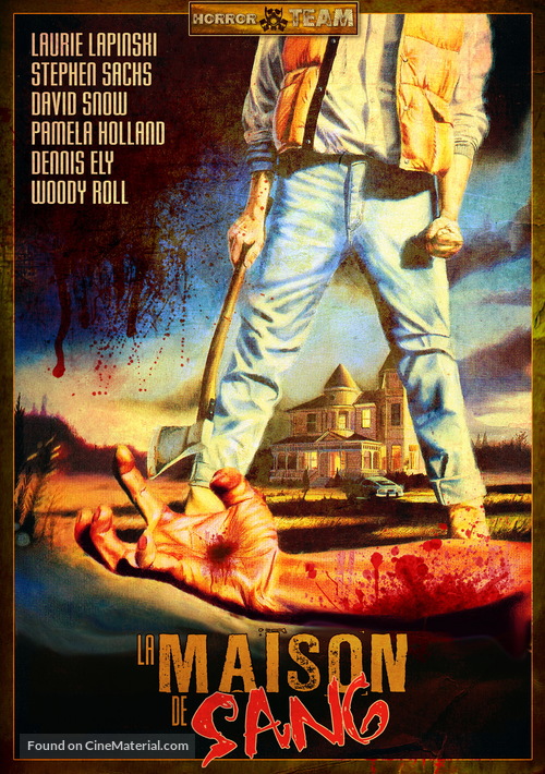 The Dorm That Dripped Blood - French Movie Cover