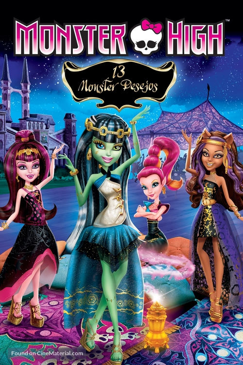 Monster High: 13 Wishes - Brazilian Movie Cover