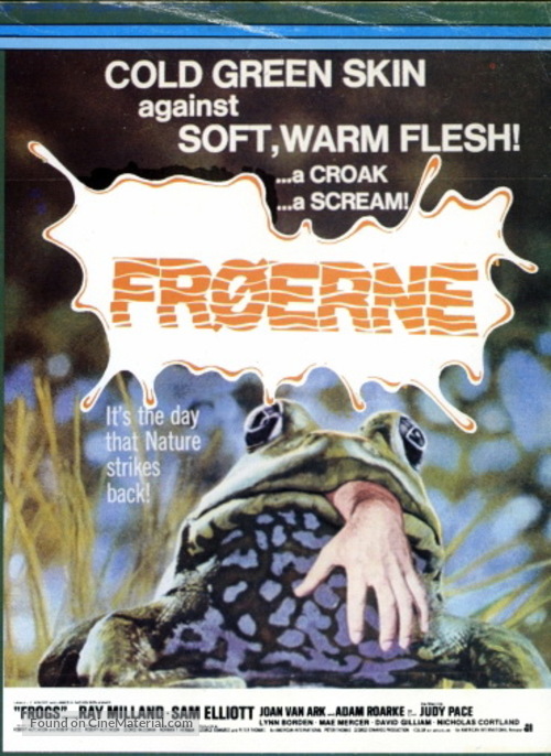Frogs - Danish Movie Poster