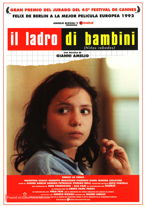 Ladro di bambini, Il - Spanish Movie Poster