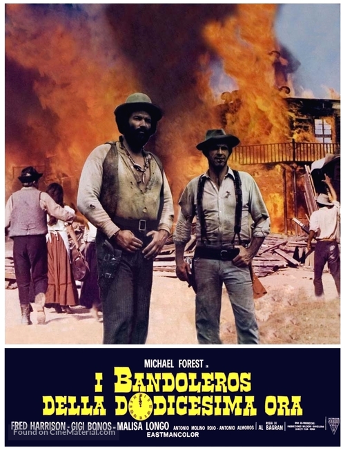 I bandoleros della dodicesima ora - Italian Movie Poster