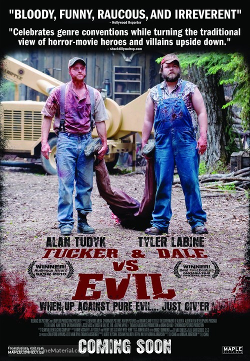 Tucker and Dale vs Evil - Canadian Movie Poster