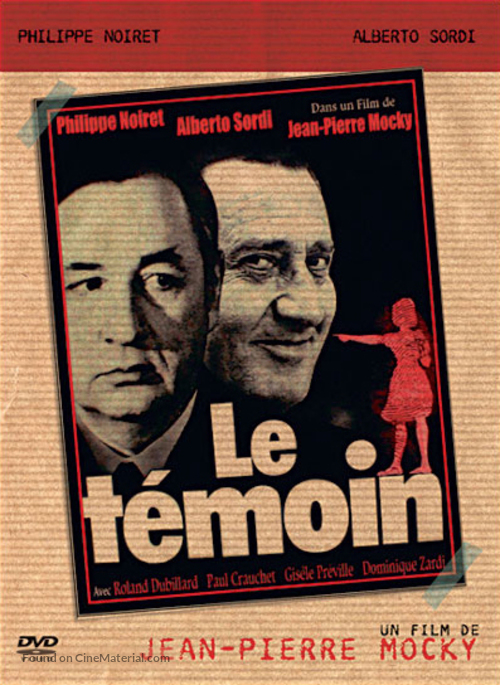 Le t&eacute;moin - French Movie Cover