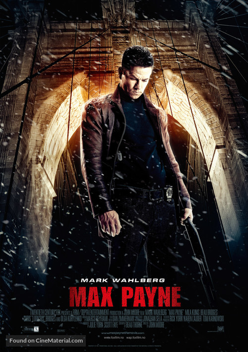 Max Payne - Norwegian Movie Poster