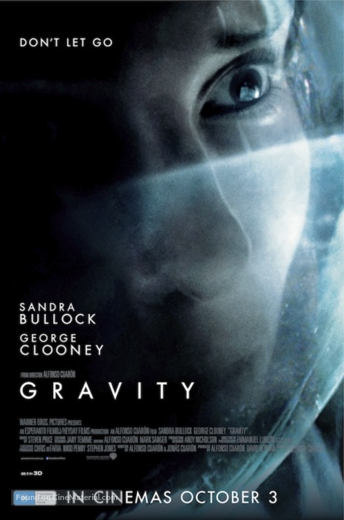 Gravity - Australian Movie Poster