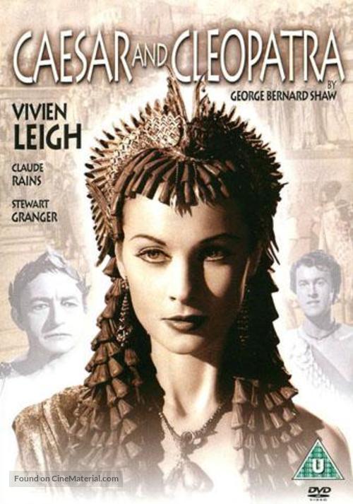 Caesar and Cleopatra - British DVD movie cover