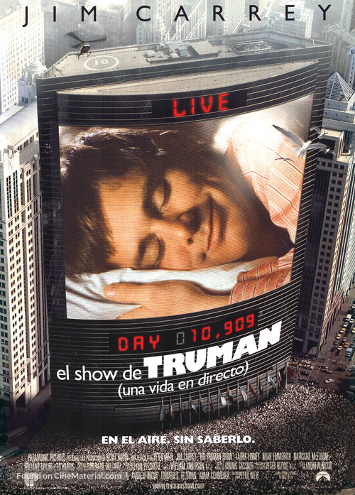 The Truman Show - Spanish Movie Poster