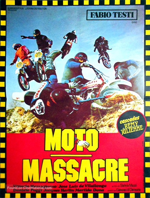 Speed Cross - French Movie Poster