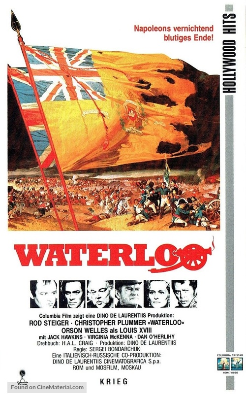 Waterloo - German VHS movie cover