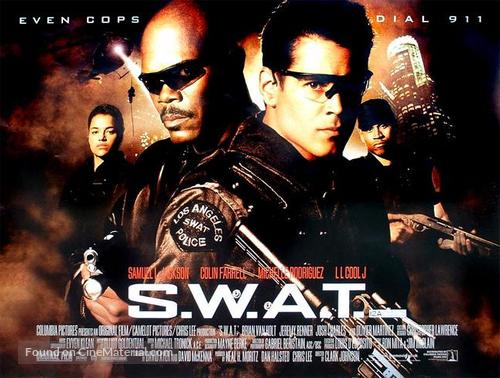 S.W.A.T. - British Movie Poster