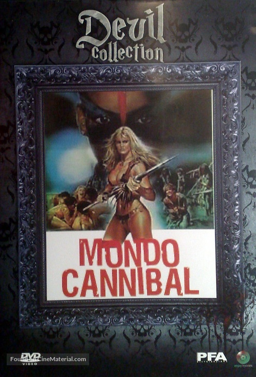 Mondo cannibale - Italian DVD movie cover