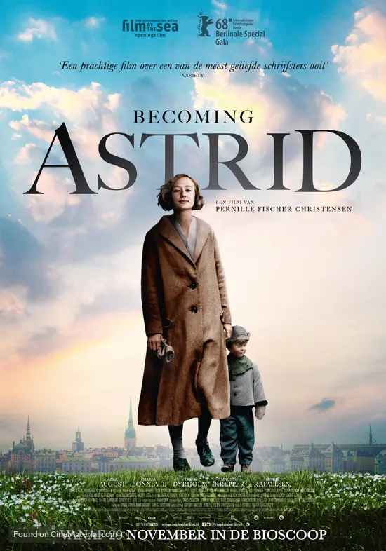 Unga Astrid - Dutch Movie Poster