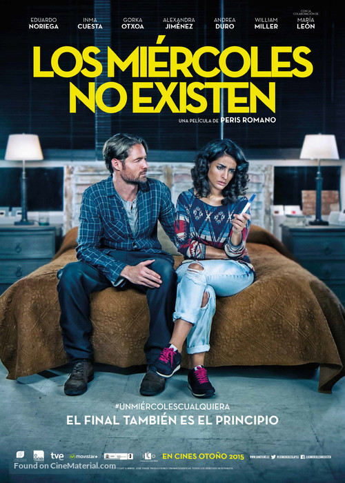 Los mi&eacute;rcoles no existen - Spanish Movie Poster