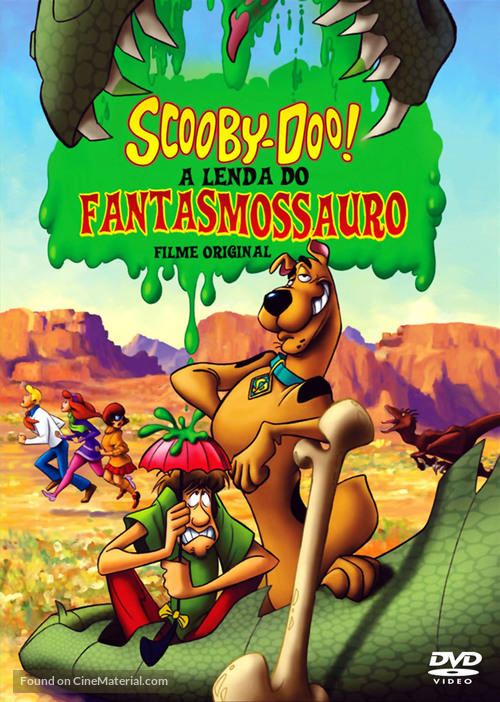 Scooby-Doo! Legend of the Phantosaur - Brazilian DVD movie cover