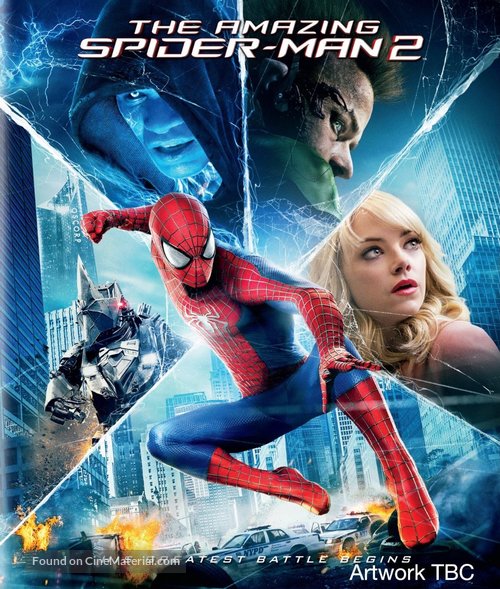The Amazing Spider-Man 2 - British Movie Cover