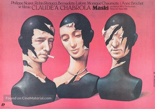 Masques - Polish Movie Poster