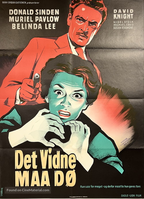 Eyewitness - Danish Movie Poster