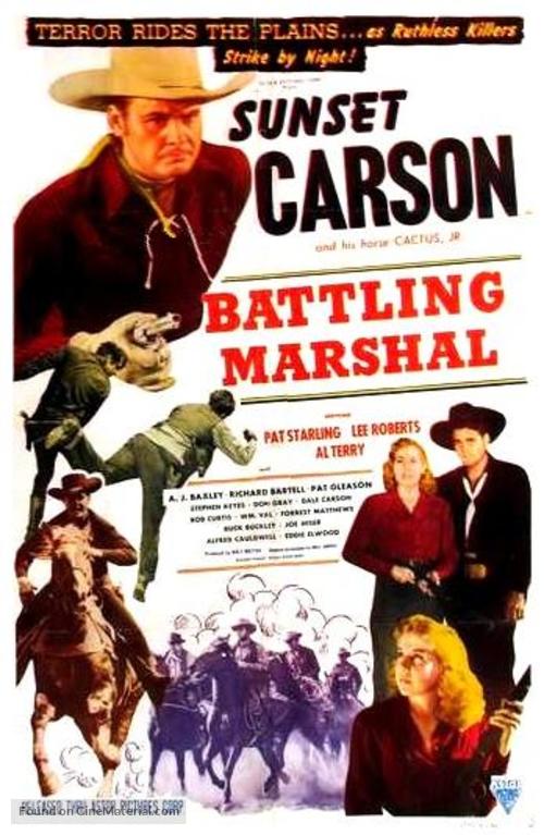 Battling Marshal - Movie Poster