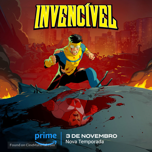 &quot;Invincible&quot; - Brazilian Movie Poster