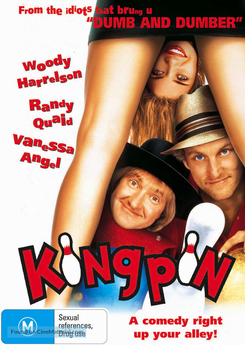Kingpin - Australian DVD movie cover