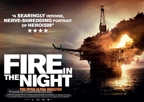 Fire in the Night - British Movie Poster