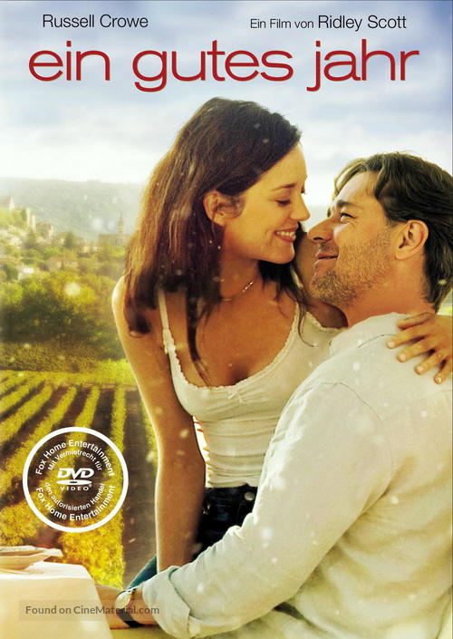 A Good Year - German DVD movie cover