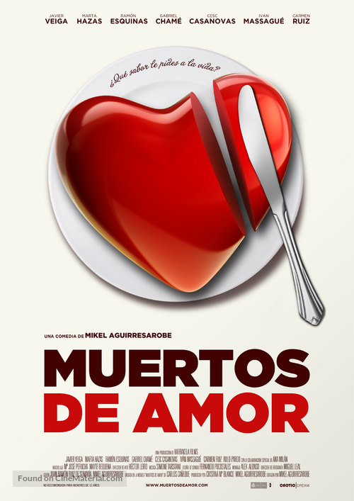 Muertos de amor - Spanish Movie Poster