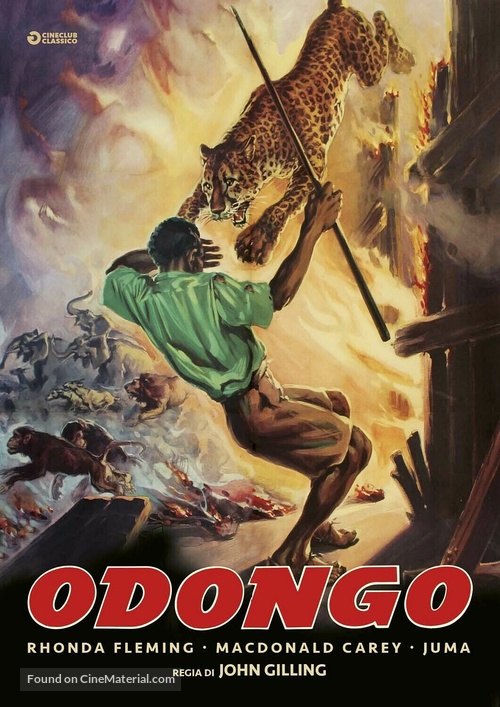 Odongo - Italian DVD movie cover