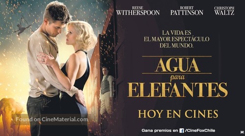 Water for Elephants - Chilean Movie Poster
